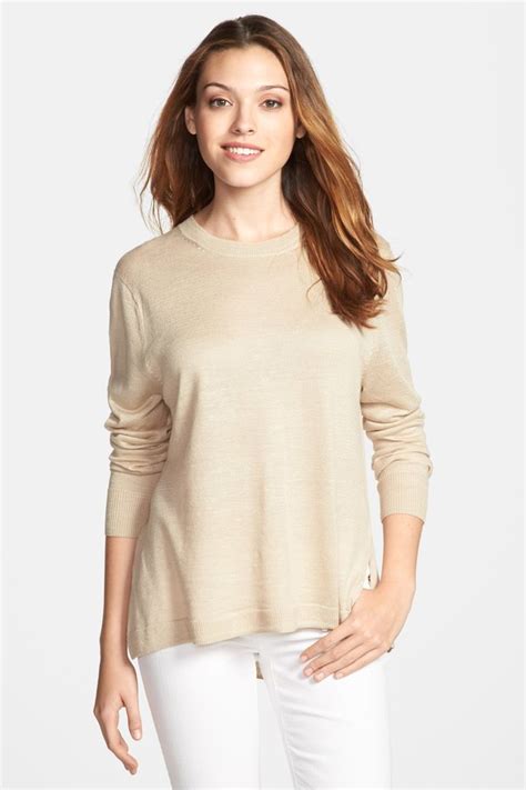 yellow ruffle hem michael kors sweater|Michael Kors Yellow Sweaters for Women for sale .